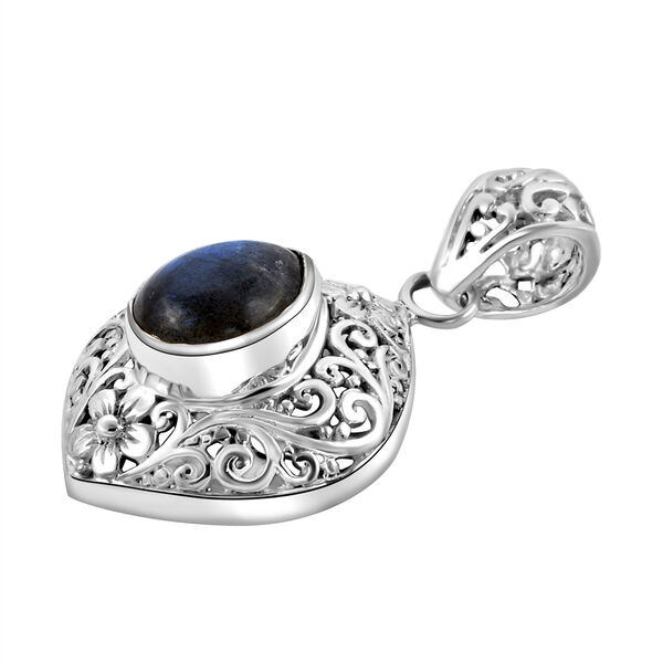 Royal Bali - Labradorit-Anh&auml;nger, 925 Silber ca. 3,80 ct image number 4