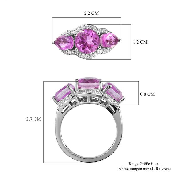 Patroke Triplett Quarz und Zirkon Ring - 4,55 ct. image number 7