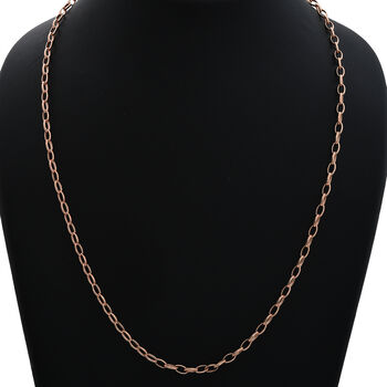 925 Silber ros&eacute;vergoldet Kette ca. 75 cm ca. 11,68g