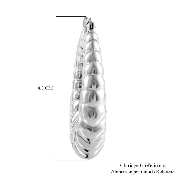 Elektroform gedrehte Creolen image number 3