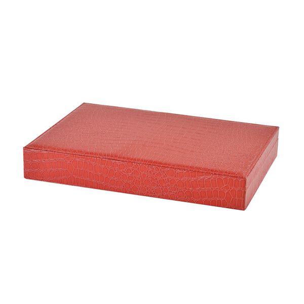 Ring Koffer, rot, Krokodilsmuster image number 7