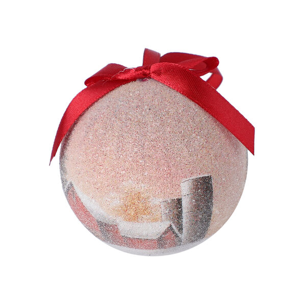 14er-Set Weihnachtskugeln in Geschenkbox, Weihnachtsmotiv, Durchmesser 7,5 cm, Rot und Mehrfarbig image number 4