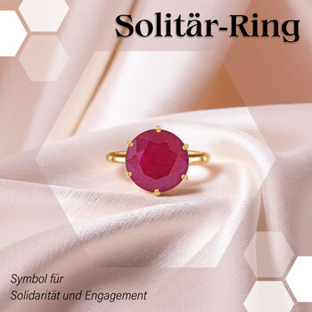 Afrikanischer Rubin-Ring - 9,10 ct.