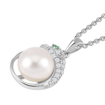 Wei&szlig;e S&uuml;&szlig;wasser Perle Schmuckset 925 Silber rhodiniert
Wei&szlig;e S&uuml;&szlig;wasser Perle Schmuckset 925 Silber rhodiniert