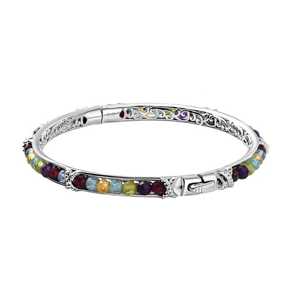 Multi-Edelstein-Armreif, 19 cm - 20,69 ct. image number 4