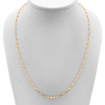 DIE L&Auml;NGSTE Italienische Marinerkette ca. 75 cm, 925 Silber vergoldet