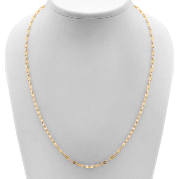 DIE LÄNGSTE Italienische Marinerkette ca. 75 cm, 925 Silber vergoldet image number 2