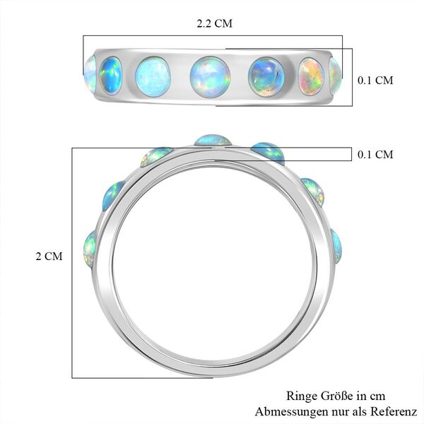Natürlicher, äthiopischer Welo Opal-Ring - 0,60 ct. image number 8