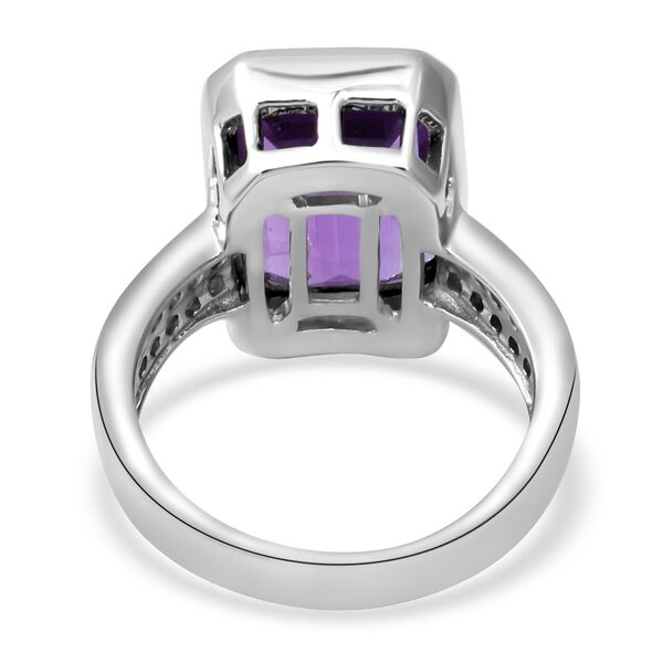 Lusaka Amethyst und Zirkon-Ring - 7,73 ct. image number 5