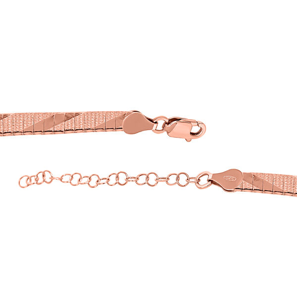 Fancy Cubetto Kleopatra Halskette in rosévergoldetem Silber image number 4