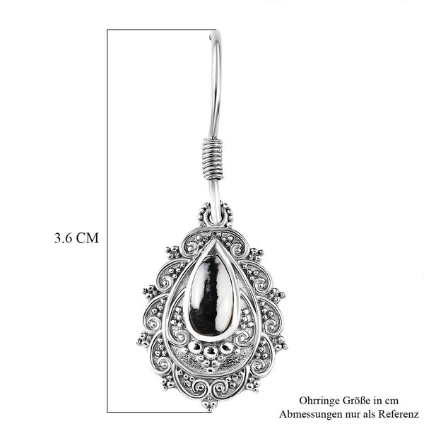 Wei&szlig;e B&uuml;ffel-Ohrringe - 1,48 ct. image number 5