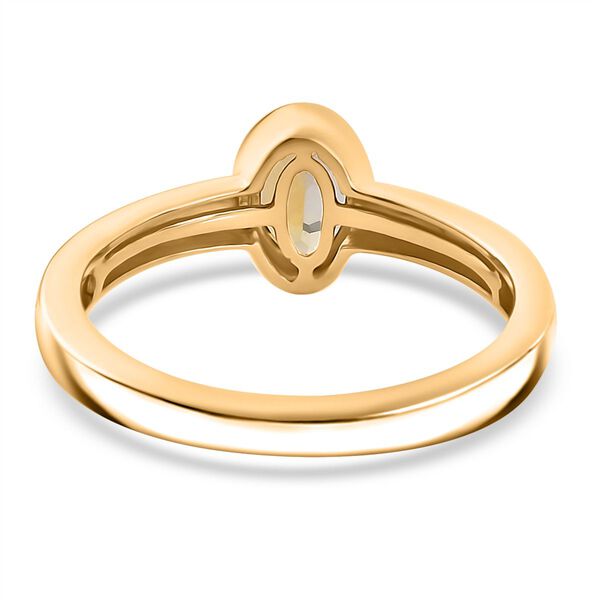 Nat&uuml;rlicher, goldener Tansanit-Ring - 0,62 ct. image number 6