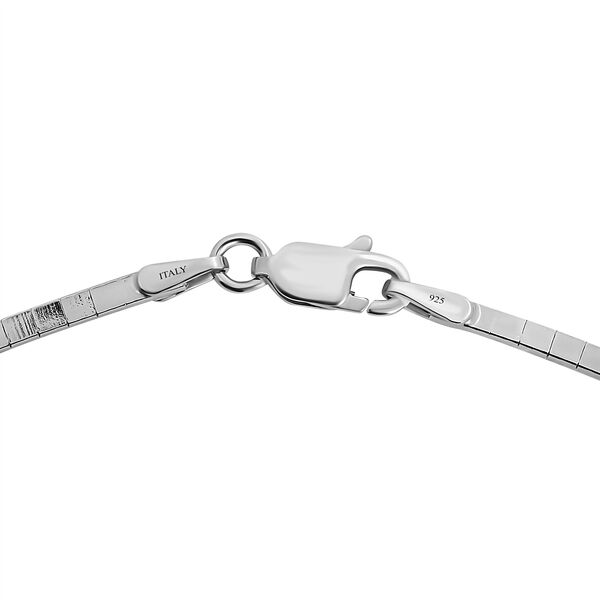 Mini Kleopatra Halskette in 925 Silber, 45 cm image number 4