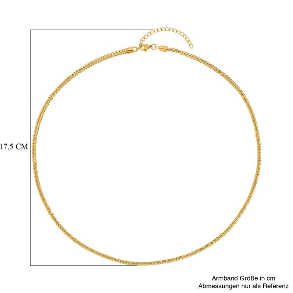 Spigakette, ca. 50 cm, 316L Edelstahl IP-Gelbbeschichtung ca. 9,00g image number 5