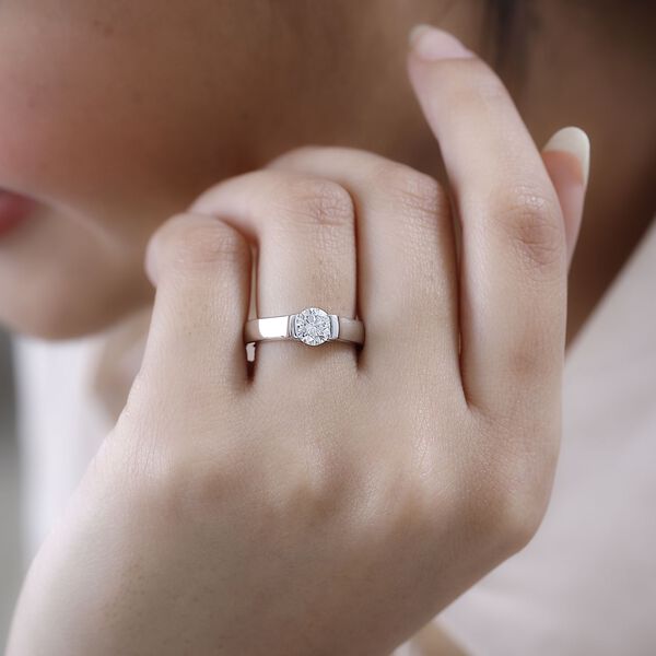 Moissanit Ring - 0,73 ct. image number 9