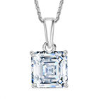 D'Joy Moissanit Schmuckset ca. 50 cm 925 Silber rhodiniert ca. 1.90 ct