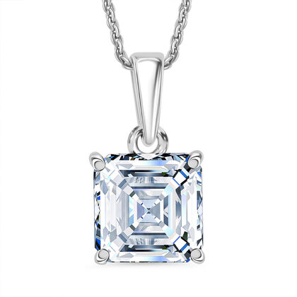 D'Joy Moissanit Schmuckset ca. 50 cm 925 Silber rhodiniert ca. 1.90 ct