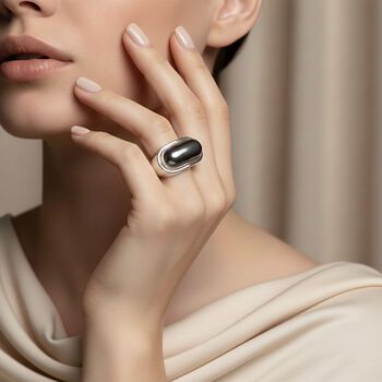 Terahertz Ring Nickelfreies Messing (Gr&ouml;&szlig;e 20.00) ca. 10,00 ct