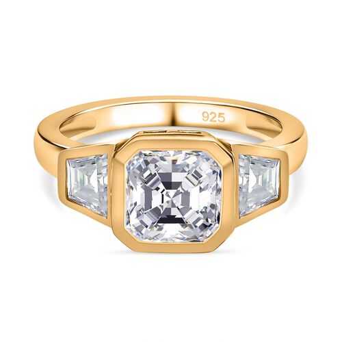Trilogie Moissanit Ring - 2,37 ct. image number 0