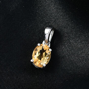 Citrin Anh&auml;nger - 1,17 ct.