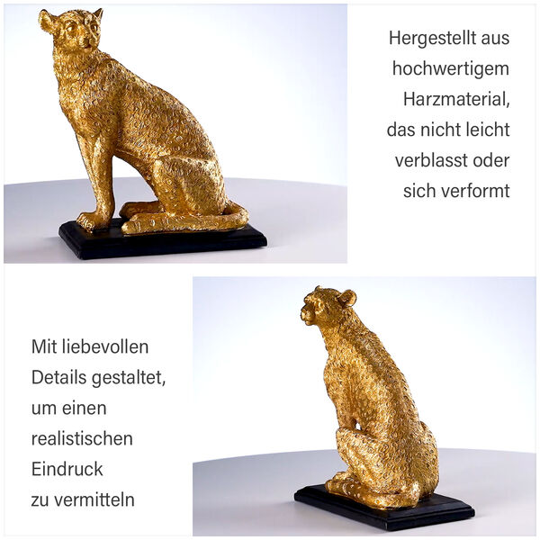 Harz Home Dekor, Leopard image number 5