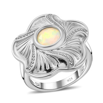 Nat&uuml;rlicher, &auml;thiopischer Welo Opal-Ring - 0,84 ct.