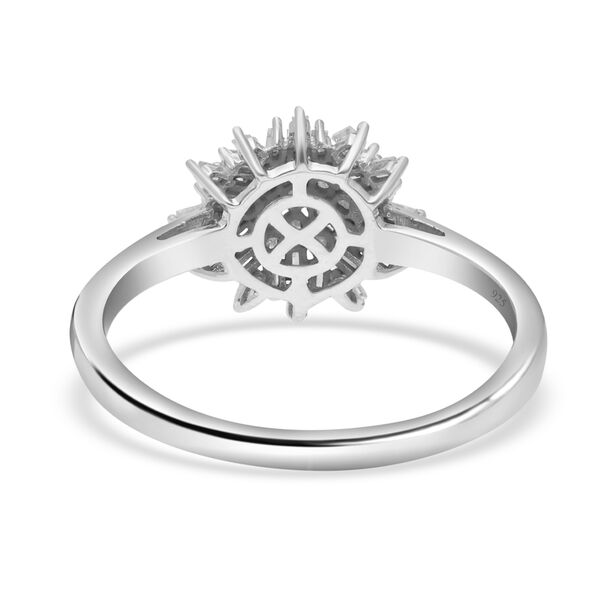 Schneeflocke Diamant Ring- 0,50 ct. image number 5