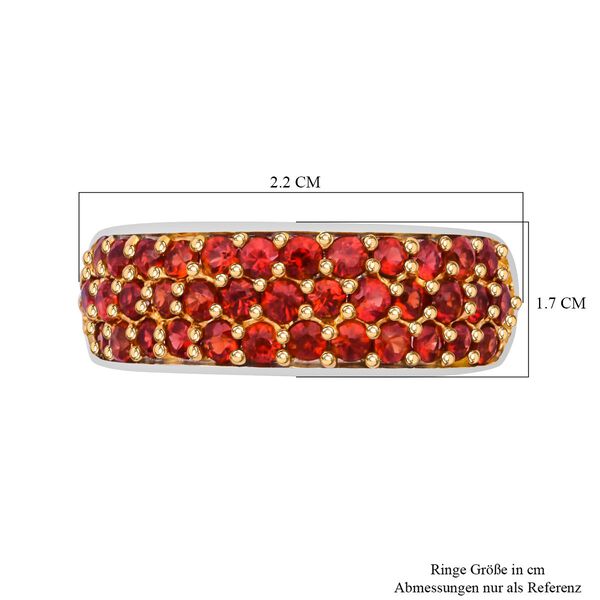 AA roter Saphir Ring - 1,48 ct. image number 6