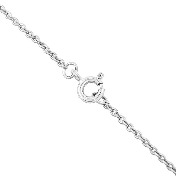 Lab Grown Diamant SI1 Halskette ca. 45 cm 925 Silber Silber ca. 6,88 ct. image number 7