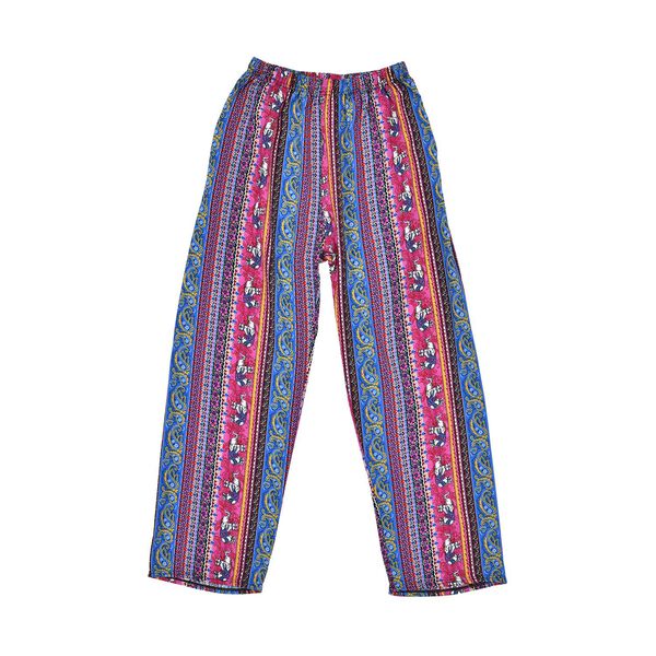 Gewebte Viskosehose, Länge 103/ Hüfte 66/ Taille 56cm, rotfarben image number 0