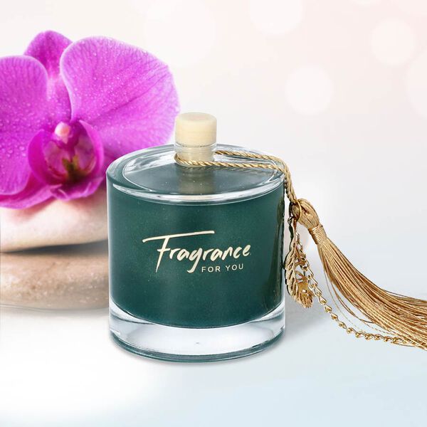 The 5th Season - 100ml Runder Diffusor mit Glitzerpuder in Geschenkbox, Duft: Cold Water, Gr&uuml;n image number 3