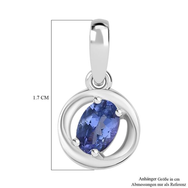 Tansanit Anh&auml;nger - 0,41 ct. image number 4