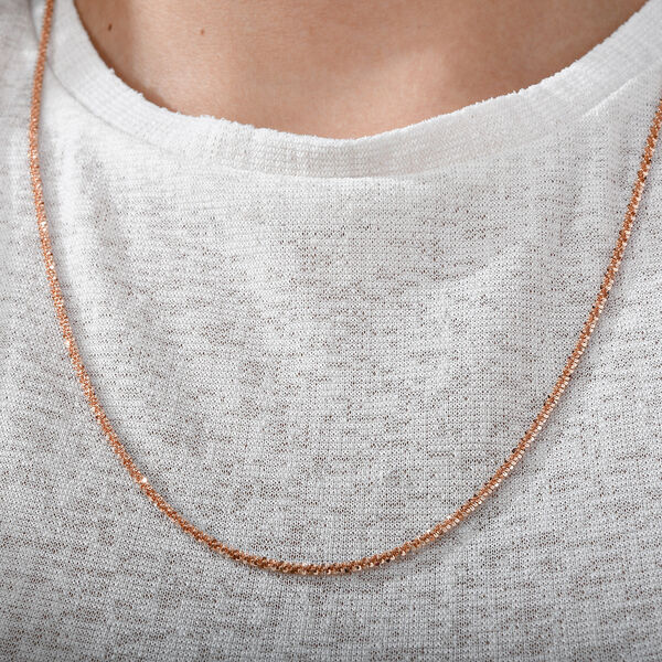 Kette, 60cm, 925 Silber rosévergoldet image number 2