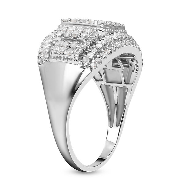 Wei&szlig;er Diamant-Ring - 1 ct. image number 4