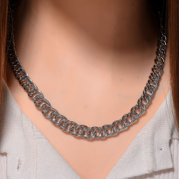 Panzer-Halskette, 50+5 cm image number 2