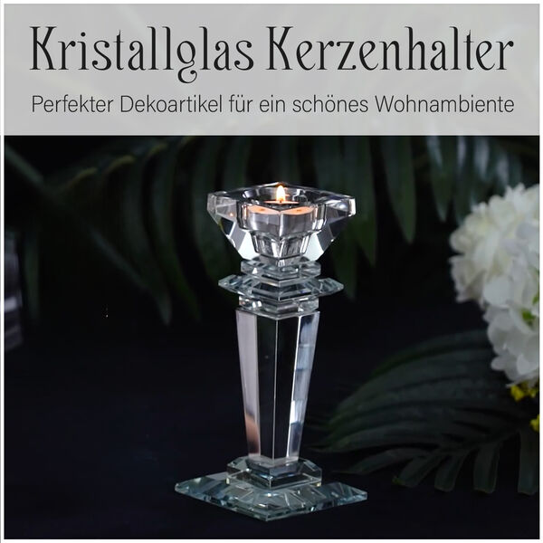 Kristallglas Kerzenhalter image number 7