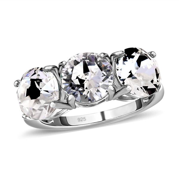 Wei&szlig;er Kristall-Ring - 3,58 ct. image number 4