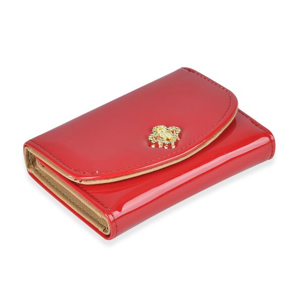 Portemonnaie, 13 F&auml;cher, rot image number 8