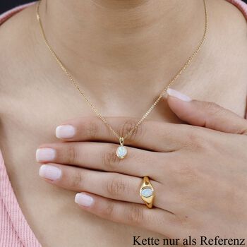 AA nat&uuml;rliches, &auml;thiopisches Welo Opal-Schmuckset - 1,04 ct.