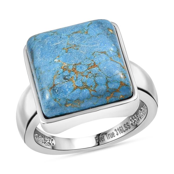 EverTrue blauer T&uuml;rkis Ring - 11,93 ct. image number 3
