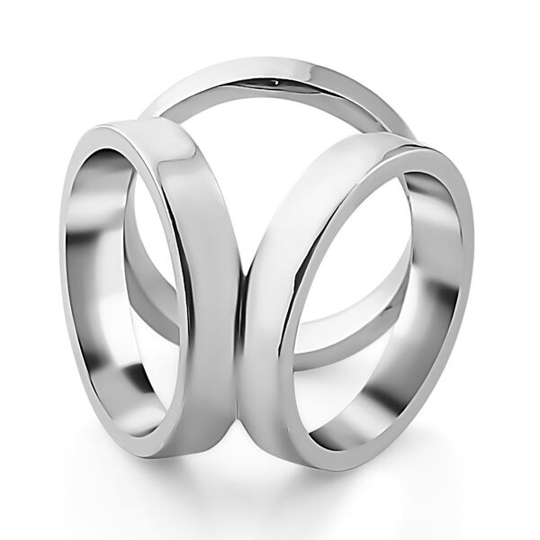 The 5th Season - kunstvoller Schalring, silber image number 5