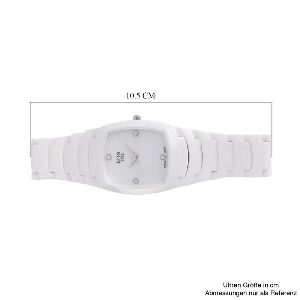 EON 1962 schweizes Uhrwerk, Wei&szlig; image number 7