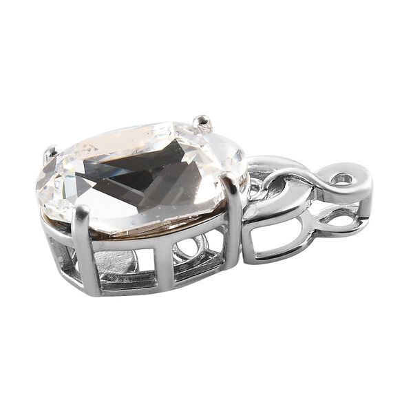 LUSTRO STELLA &ouml;sterreichischer, gelber Kristall-Anh&auml;nger - 5,35 ct. image number 2