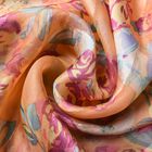 LA MAREY: Bedruckter Schal aus 100% Maulbeerseide, inkl. Geschenkbox, Blumenmuster, Mehrfarbig  image number 4