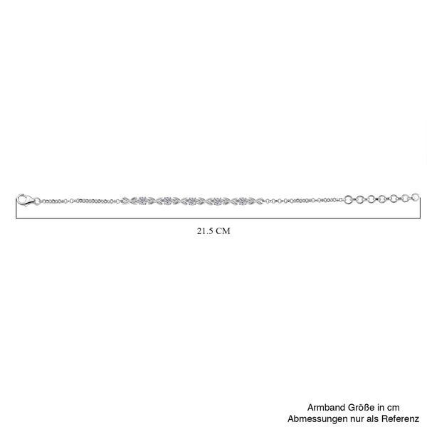 Moissanit Armband, 18+3,5cm - 1,22 ct. image number 5