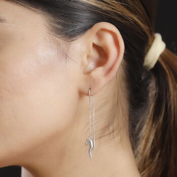 GP Kollektion Chili Ohrringe 925 Silber rhodiniert ca. 0.05 ct