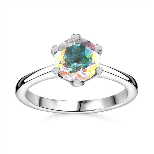 Merkur mystischer Topas Ring 925 Silber (Gr&ouml;&szlig;e 21.00) ca. 1,20 ct image number 4