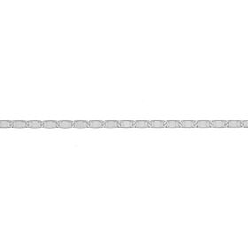 Italienische Valentino-Halskette, ca. 45 cm, 925 Silber