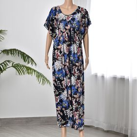 Maxikleid, blau