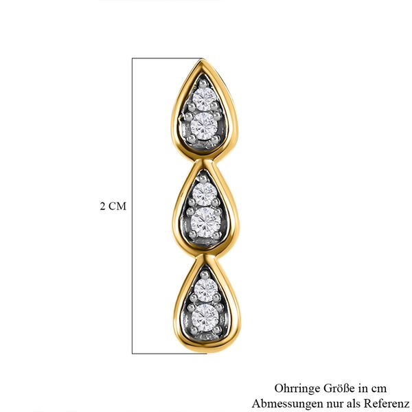 Diamant Ohrh&auml;nger - 0,10 ct. image number 6